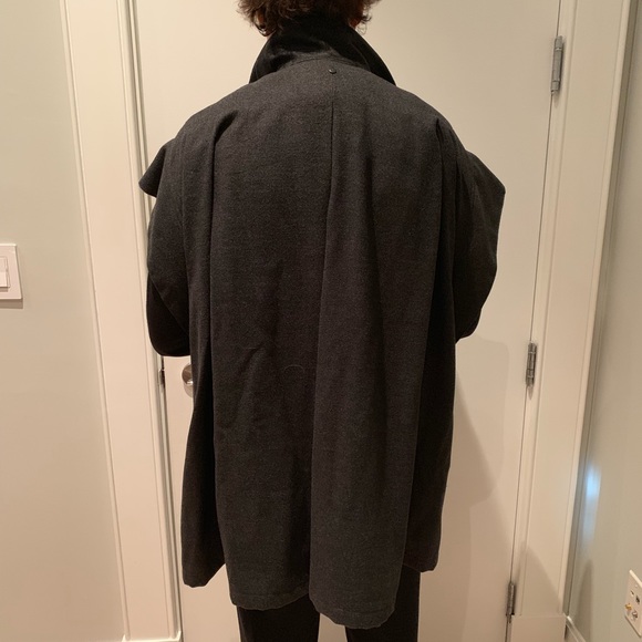 PLANET charcoal grey wool vest - Picture 2 of 3